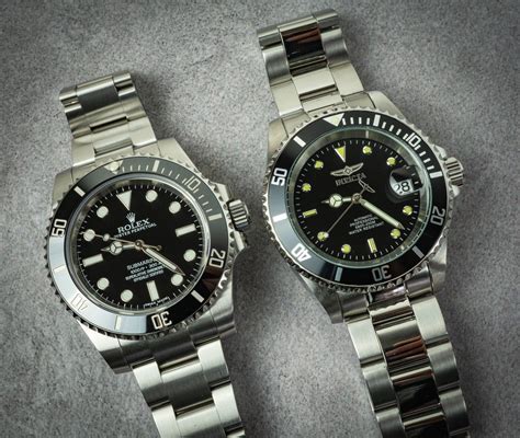 invicta pro diver vs rolex submariner side by sider|Invicta 8926ob mod Rolex.